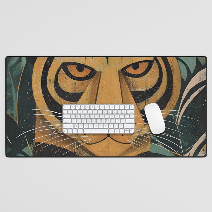Zireth Tiger Desk Mat Gallery Image 1
