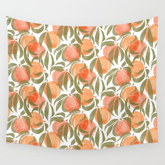 Peaches Wall Tapestry Gallery Image 4