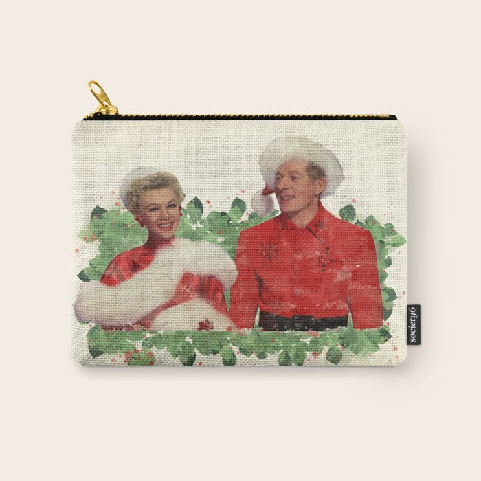 Phil & Judy (White Christmas) Carry All Pouch Gallery Image 1