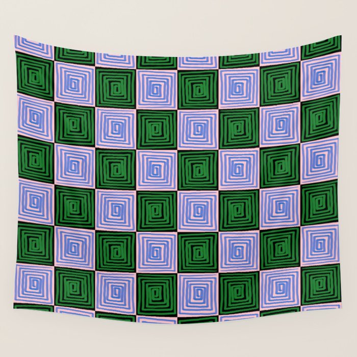 Tassellation Dreams 2 Wall Tapestry Gallery Image 4