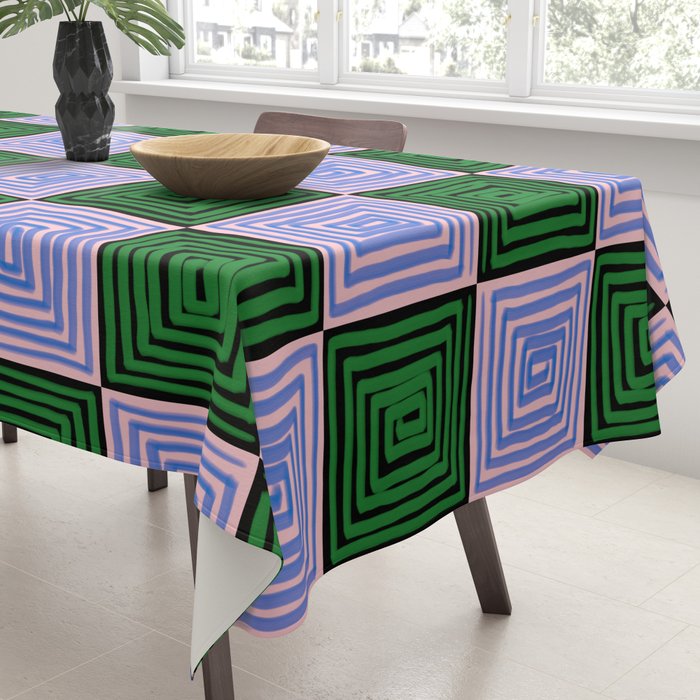 Tassellation Dreams 2 Tablecloth Gallery Image 3