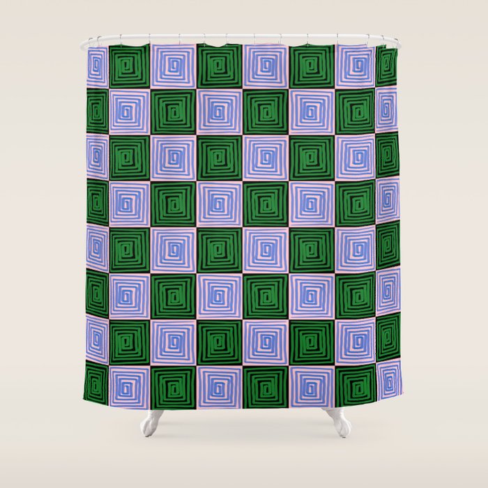 Tassellation Dreams 2 Shower Curtain Gallery Image 1