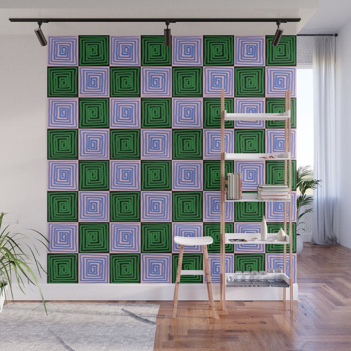 Tassellation Dreams 2 Wall Mural Gallery Image 1