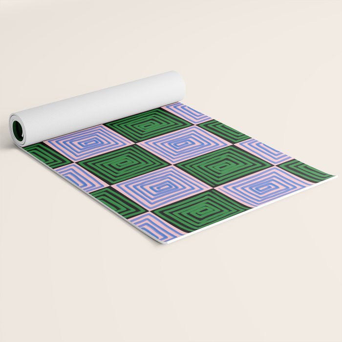 Tassellation Dreams 2 Yoga Mat Gallery Image 2