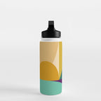 shapes mid century fall Water Bottle Gallery Image 3