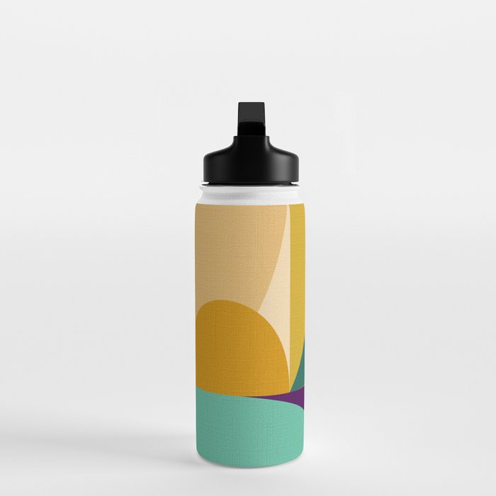 shapes mid century fall Water Bottle Gallery Image 3