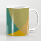 shapes mid century fall Coffee Mug Gallery Image 1