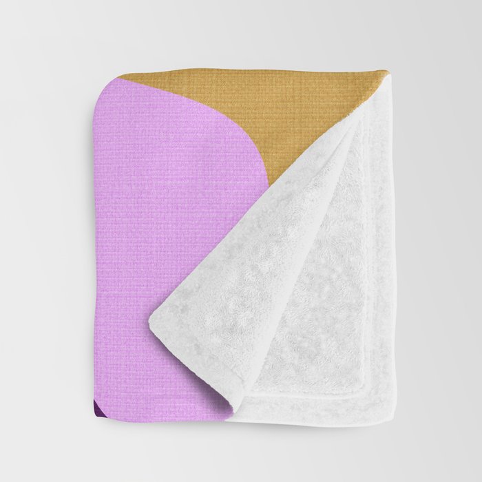 shapes mid century fall Throw Blanket Gallery Image 3