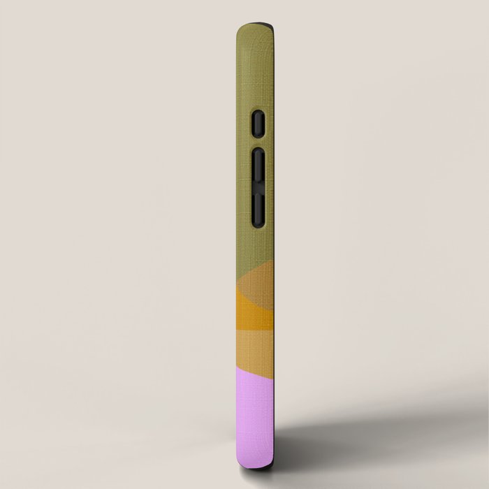 shapes mid century fall iPhone Case Gallery Image 2