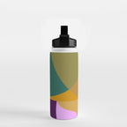 shapes mid century fall Water Bottle Gallery Image 2