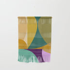 shapes mid century fall Wall Hanging Gallery Image 1