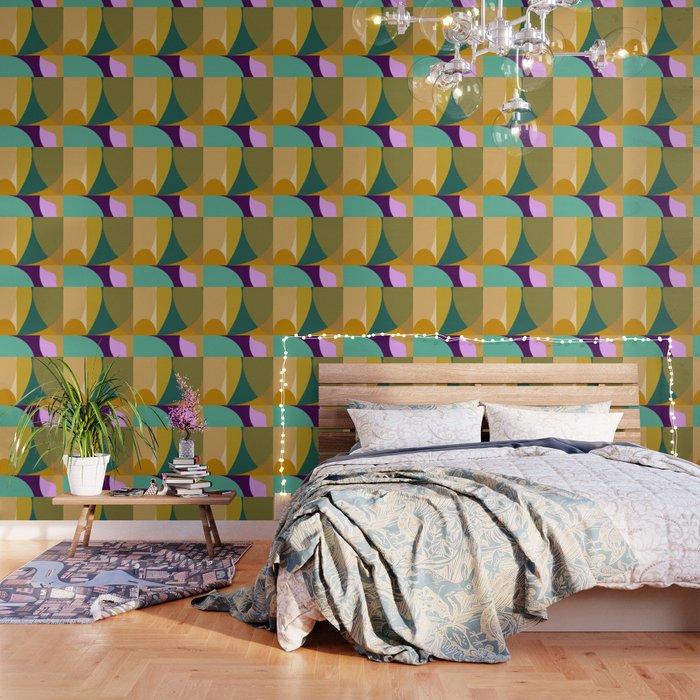 shapes mid century fall Wallpaper Gallery Image 3