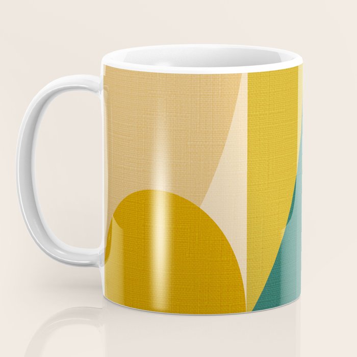 shapes mid century fall Coffee Mug Gallery Image 3