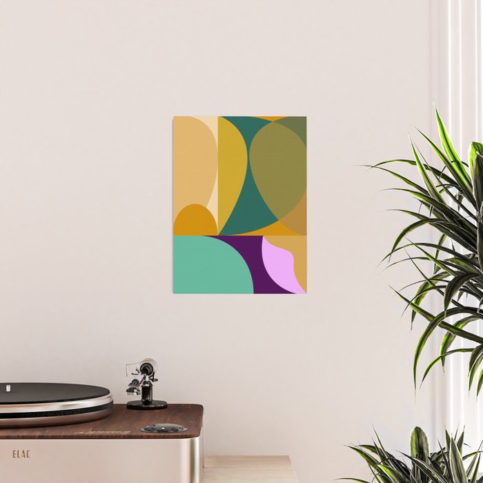 shapes mid century fall Poster Gallery Image 2