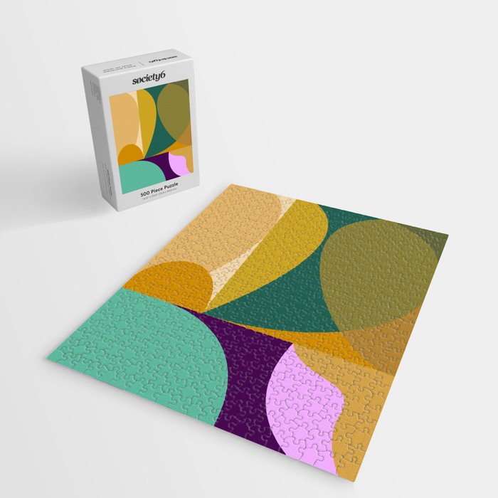 shapes mid century fall Jigsaw Puzzle Gallery Image 2