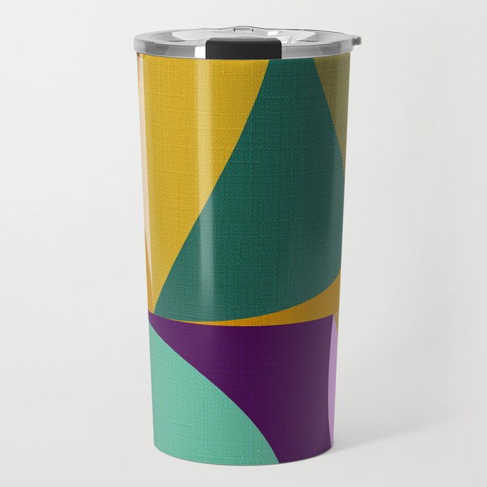 shapes mid century fall Travel Mug Gallery Image 1