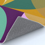 shapes mid century fall Rug Gallery Image 4