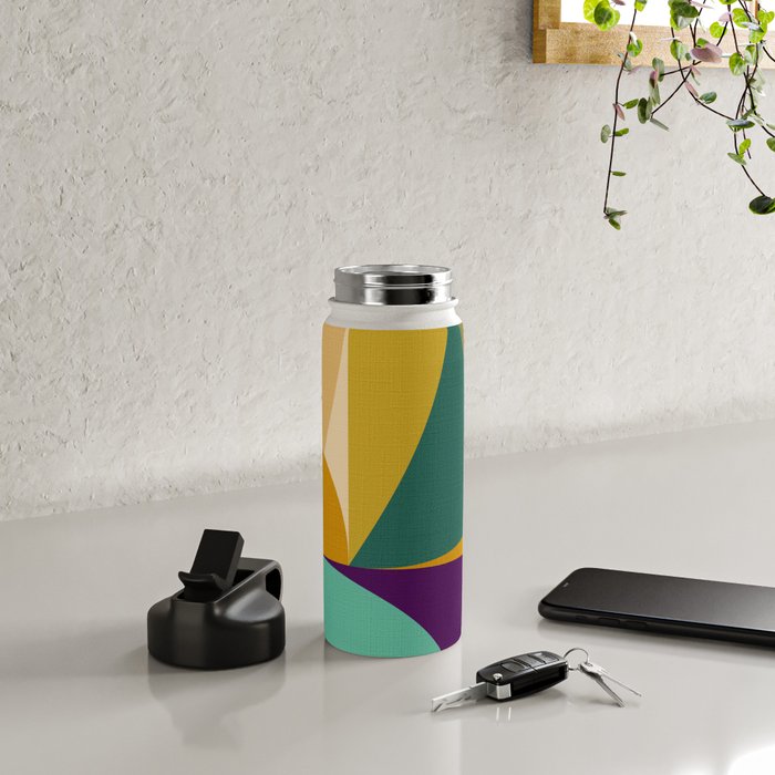 shapes mid century fall Water Bottle Gallery Image 4