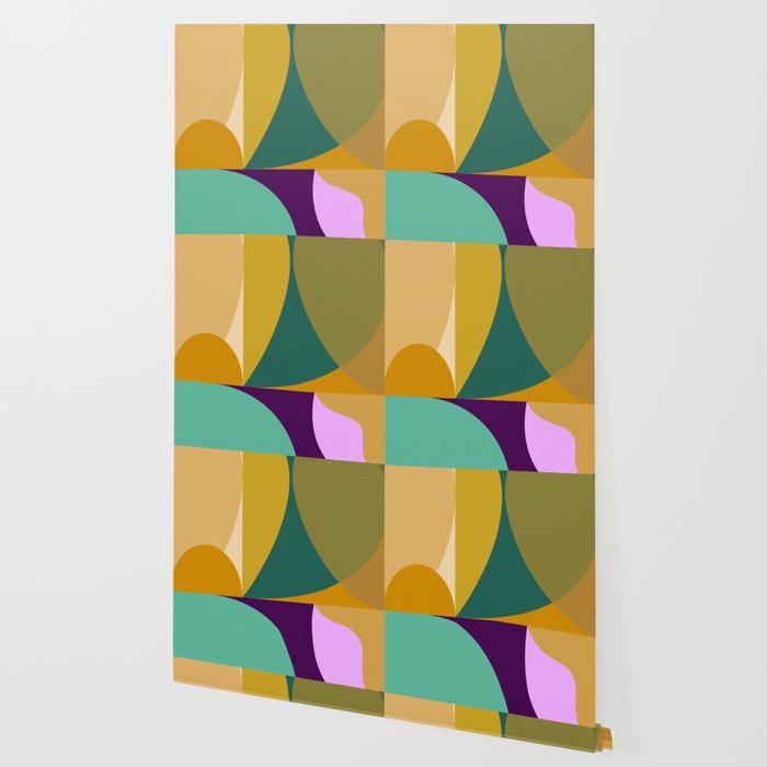 shapes mid century fall Wallpaper Gallery Image 2