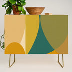 shapes mid century fall Credenza Gallery Image 1