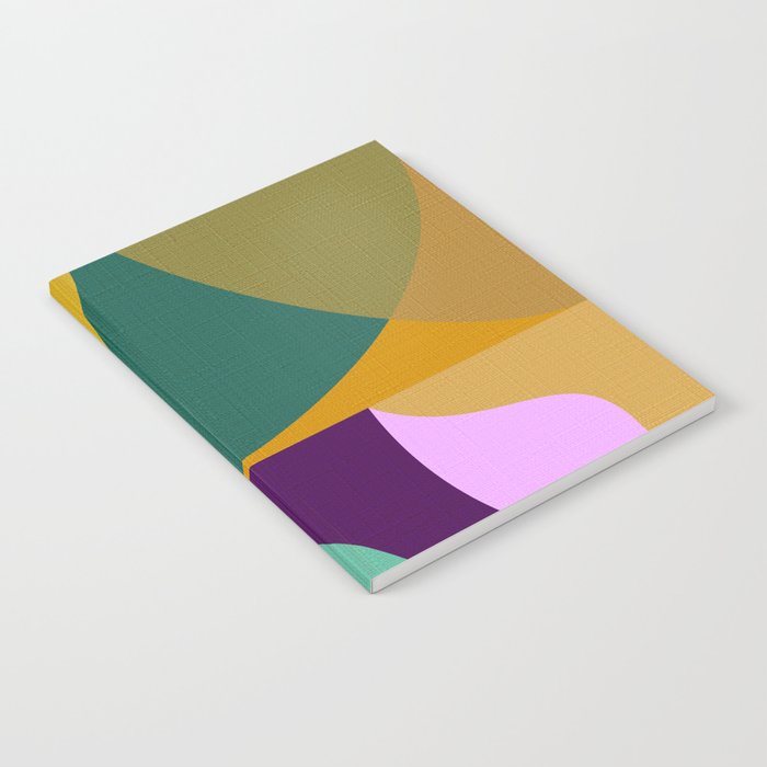 shapes mid century fall Notebook Gallery Image 2