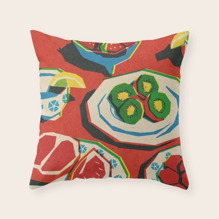 Fruits Throw Pillow Gallery Image 1