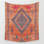 Vintage Moroccan Berber Crapet Wall Tapestry Gallery Image 4
