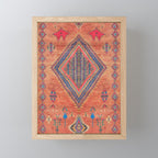 Vintage Moroccan Berber Crapet Mini Art Print Gallery Image 1