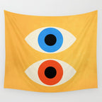 Eyes | Bauhaus III Wall Tapestry Gallery Image 4
