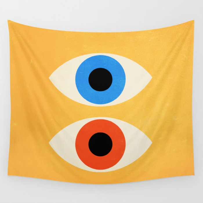 Eyes | Bauhaus III Wall Tapestry Gallery Image 1