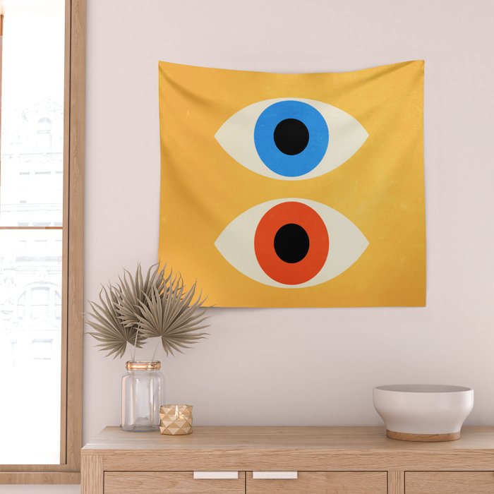 Eyes | Bauhaus III Wall Tapestry Gallery Image 2