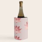 Pink Lotus Flower | Watercolor Texture Wine Chiller Gallery Image 3
