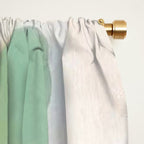 Ocean Hue Sea Glass Window Curtain Gallery Image 2