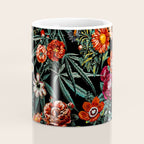 Marijuana and Floral Pattern Coffee Mug Gallery Image 4