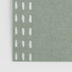 boho vertical stitch - sage Poster Gallery Image 3