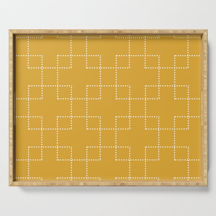 Embrace (Yellow) Serving Tray Gallery Image 1