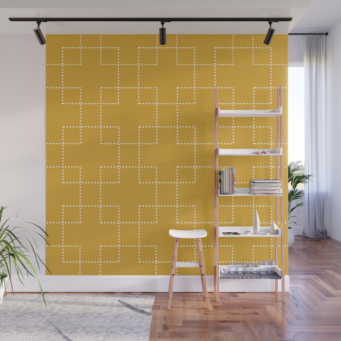 Embrace (Yellow) Wall Mural Gallery Image 1
