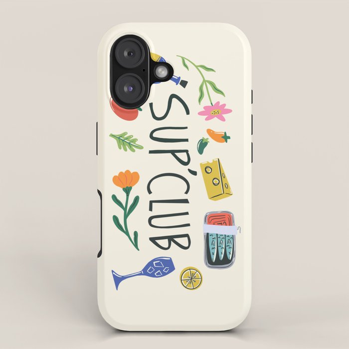 Summertime Supper Club iPhone Case Gallery Image 1