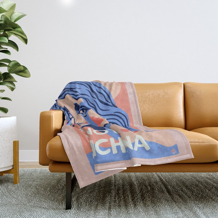 But it was not gwenchana Throw Blanket Gallery Image 1