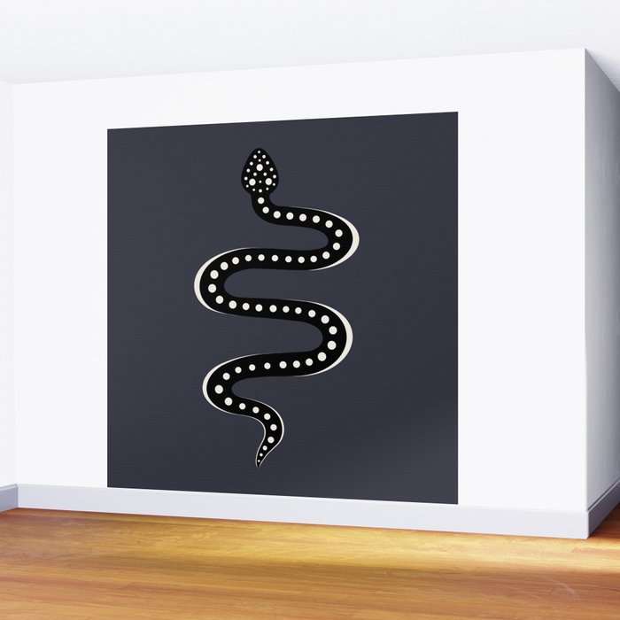 Minimal Snake XXVII Wall Mural Gallery Image 2