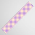Check V - Lilac â Checkerboard Print Table Runner Gallery Image 3