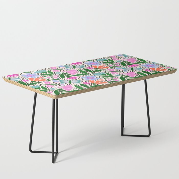 Summery Bright Floral  Coffee Table Gallery Image 1