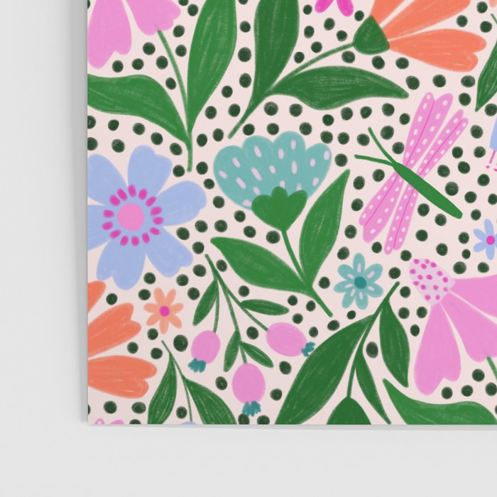 Summery Bright Floral  Poster Gallery Image 3