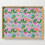 Summery Bright Floral  Serving Tray Gallery Image 1