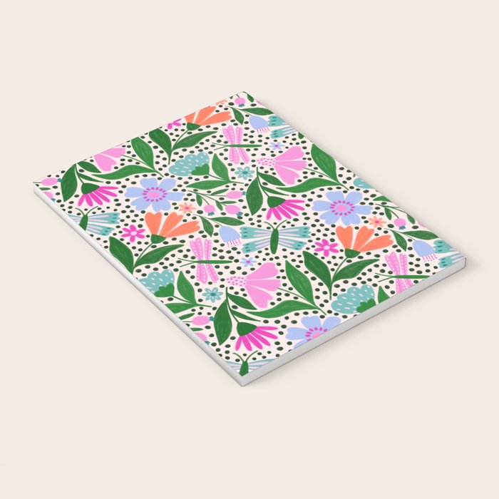 Summery Bright Floral  Notebook Gallery Image 3