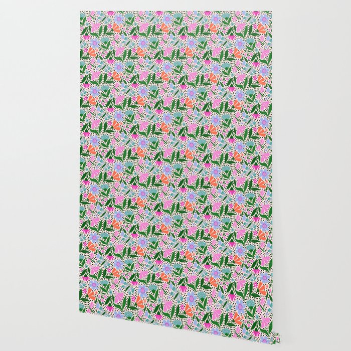 Summery Bright Floral  Wallpaper Gallery Image 2