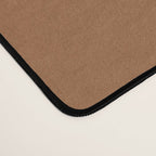 Burnt Orange Clay Solid Color Desk Mat Gallery Image 4