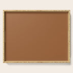 Burnt Orange Clay Solid Color Serving Tray Gallery Image 1
