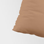 Burnt Orange Clay Solid Color Pillow Sham Gallery Image 4