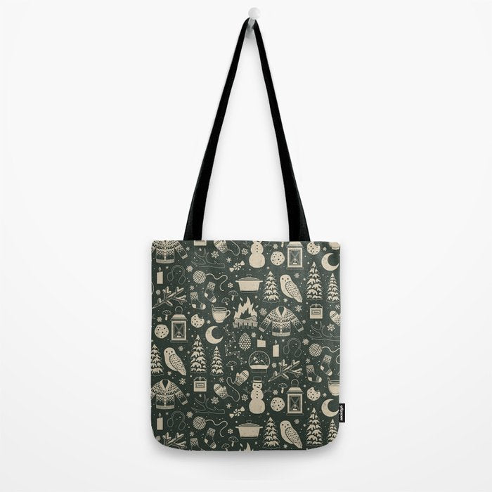 Winter Nights: Forest Tote Bag Gallery Image 2
